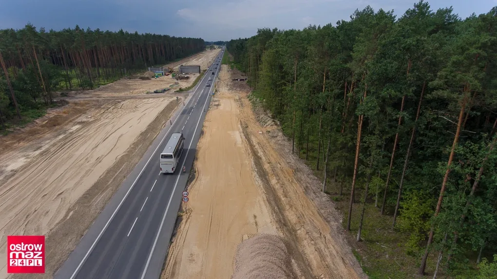 Budowa S8 idzie pełną parą (zdjęcia)