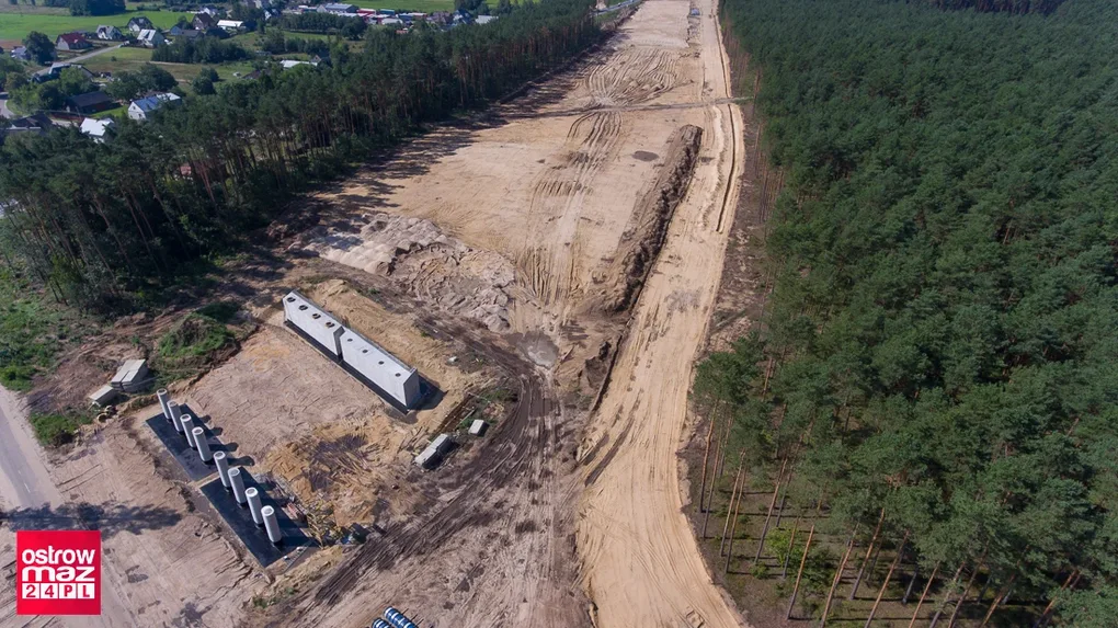 Budowa S8 idzie pełną parą (zdjęcia)
