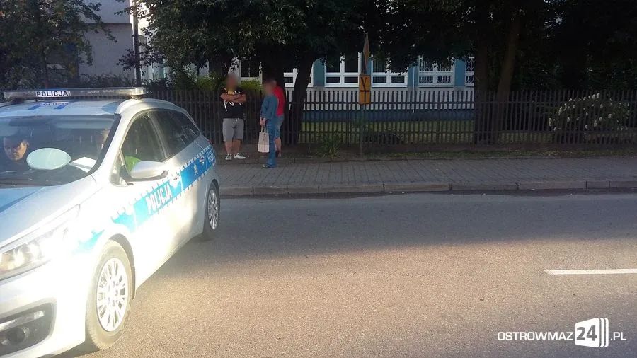 Potrącenie na ul. Sikorskiego (zdjęcia)