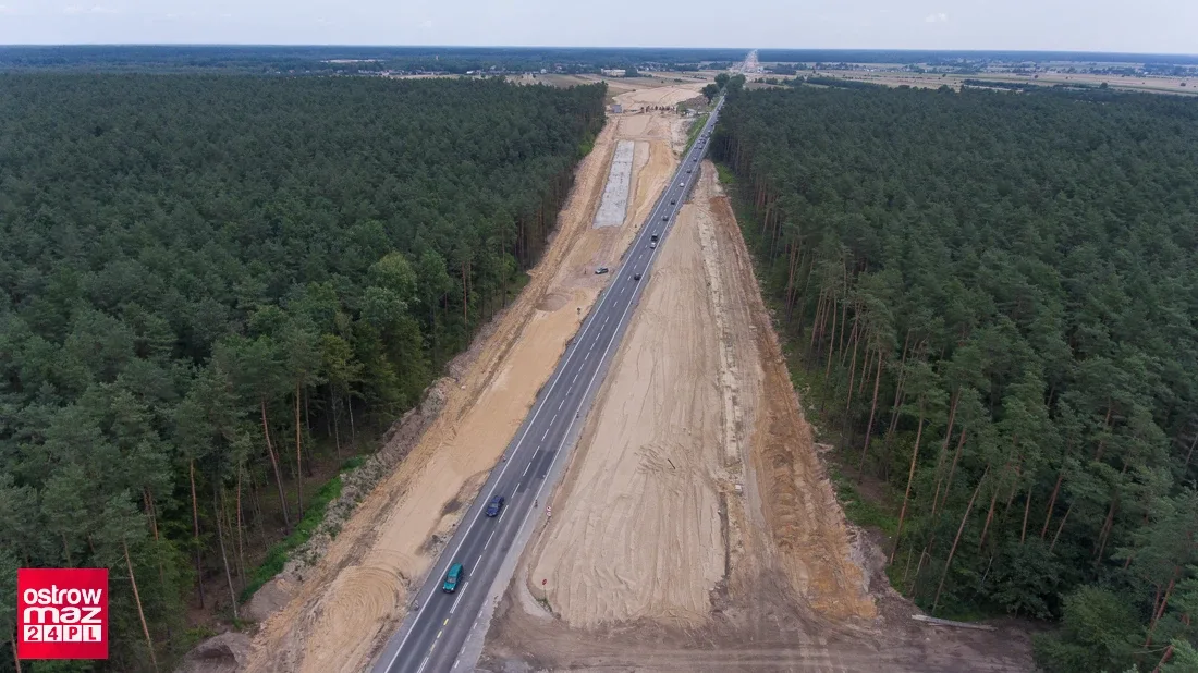 Budowa S8 idzie pełną parą (zdjęcia)