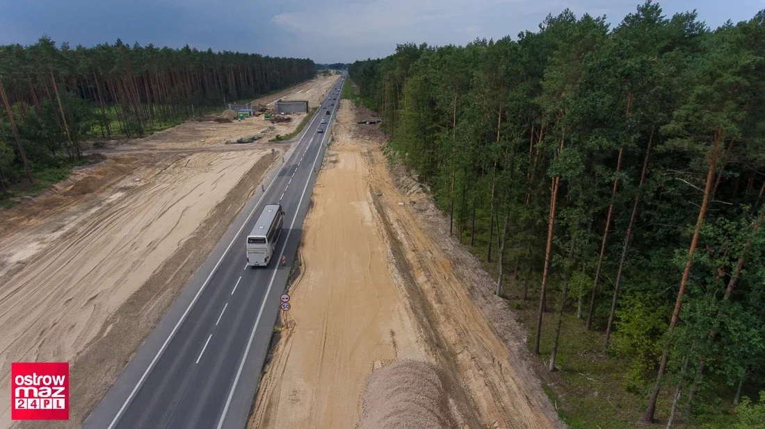 Budowa S8 idzie pełną parą (zdjęcia)