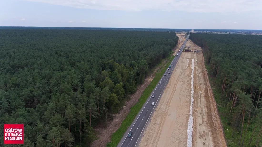Budowa S8 idzie pełną parą (zdjęcia)