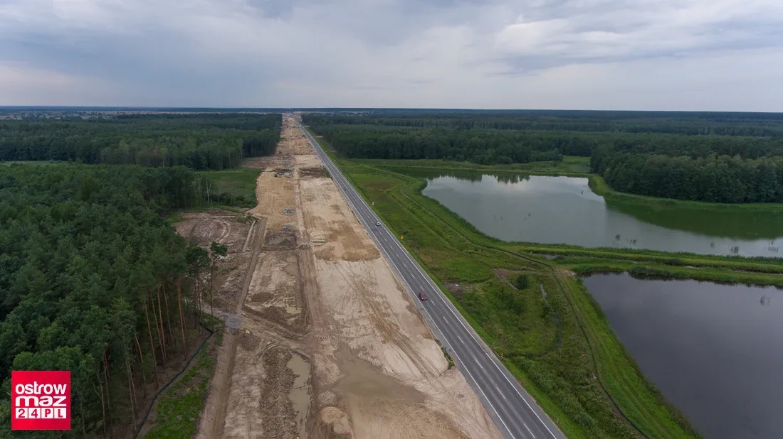 Budowa S8 idzie pełną parą (zdjęcia)