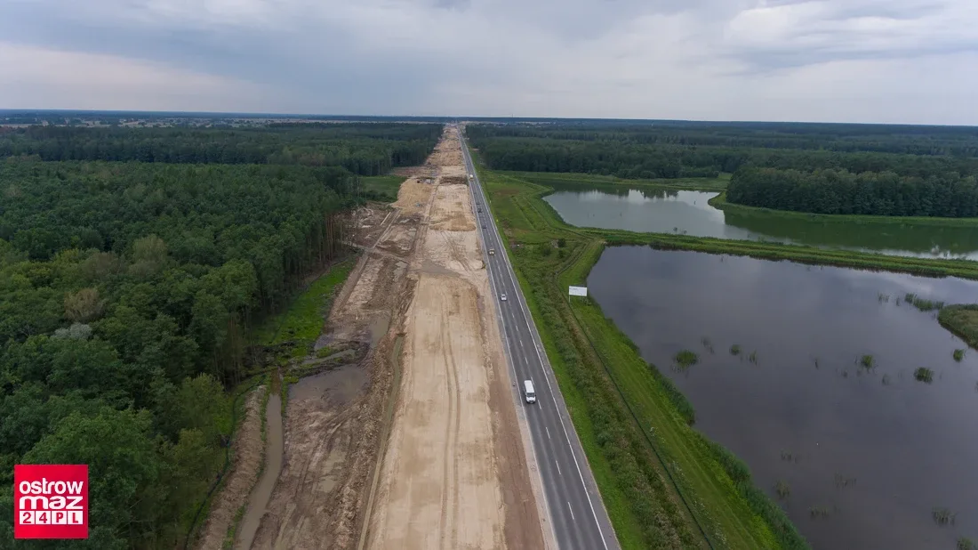 Budowa S8 idzie pełną parą (zdjęcia)