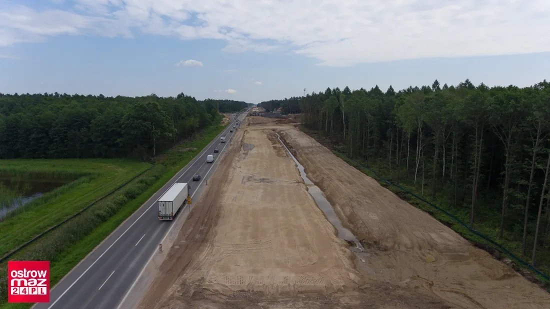 Budowa S8 idzie pełną parą (zdjęcia)