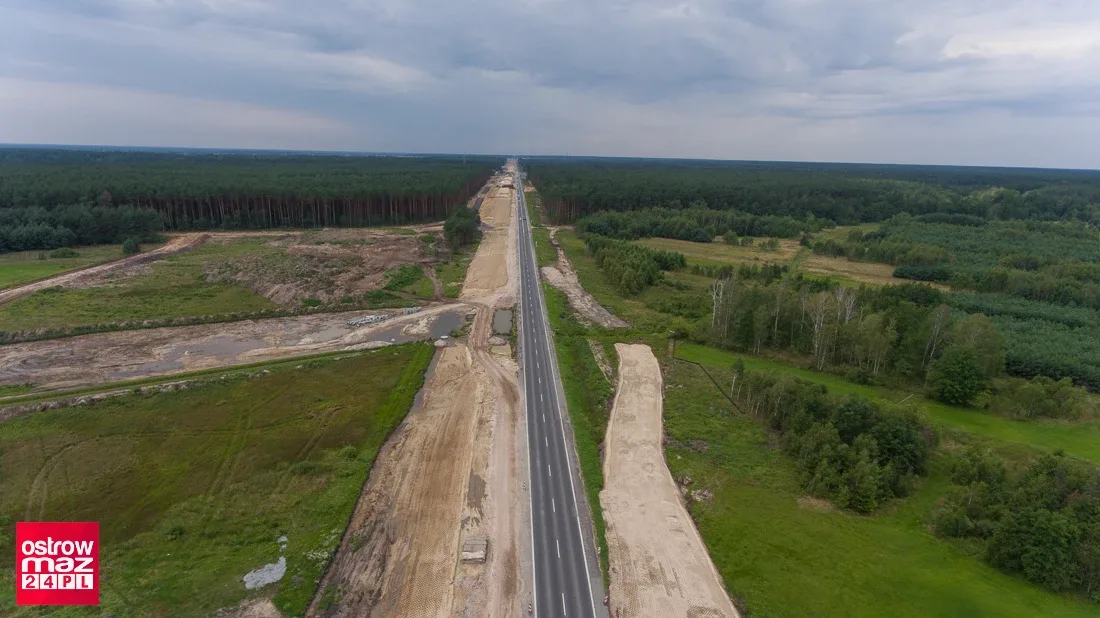 Budowa S8 idzie pełną parą (zdjęcia)