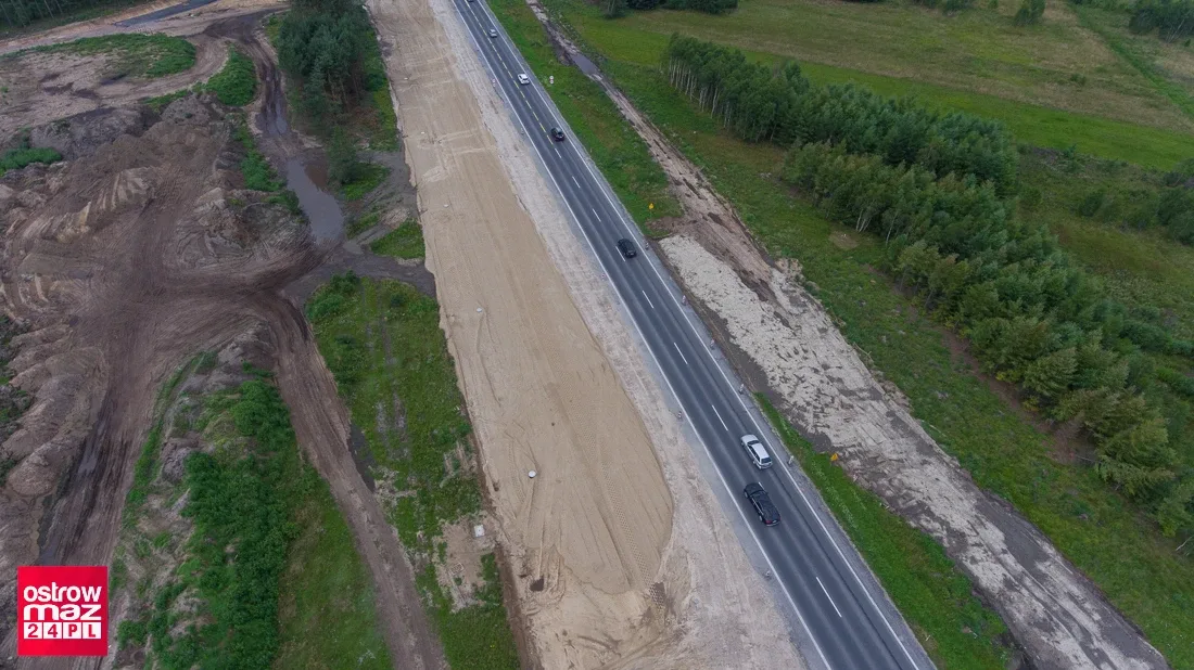 Budowa S8 idzie pełną parą (zdjęcia)