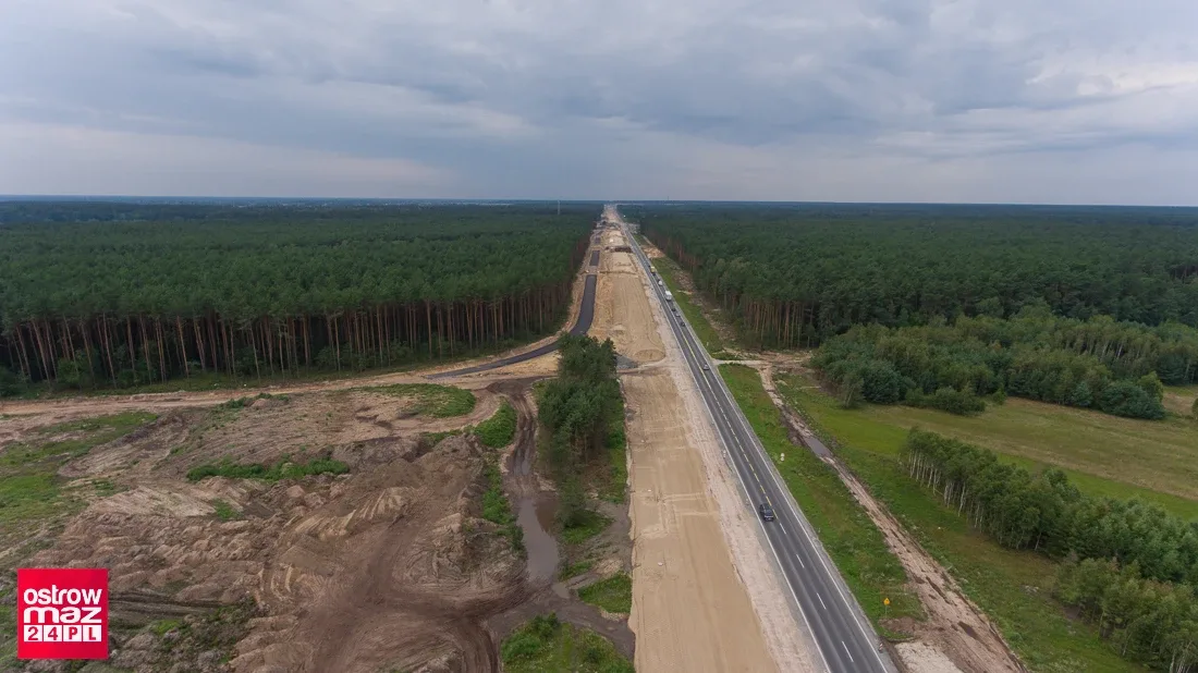 Budowa S8 idzie pełną parą (zdjęcia)