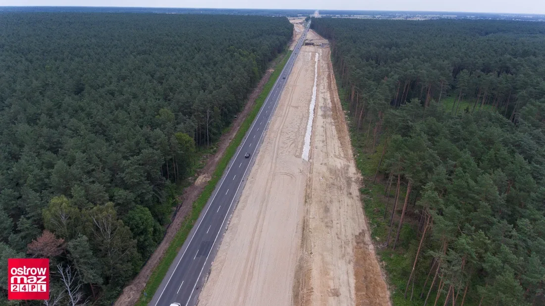 Budowa S8 idzie pełną parą (zdjęcia)
