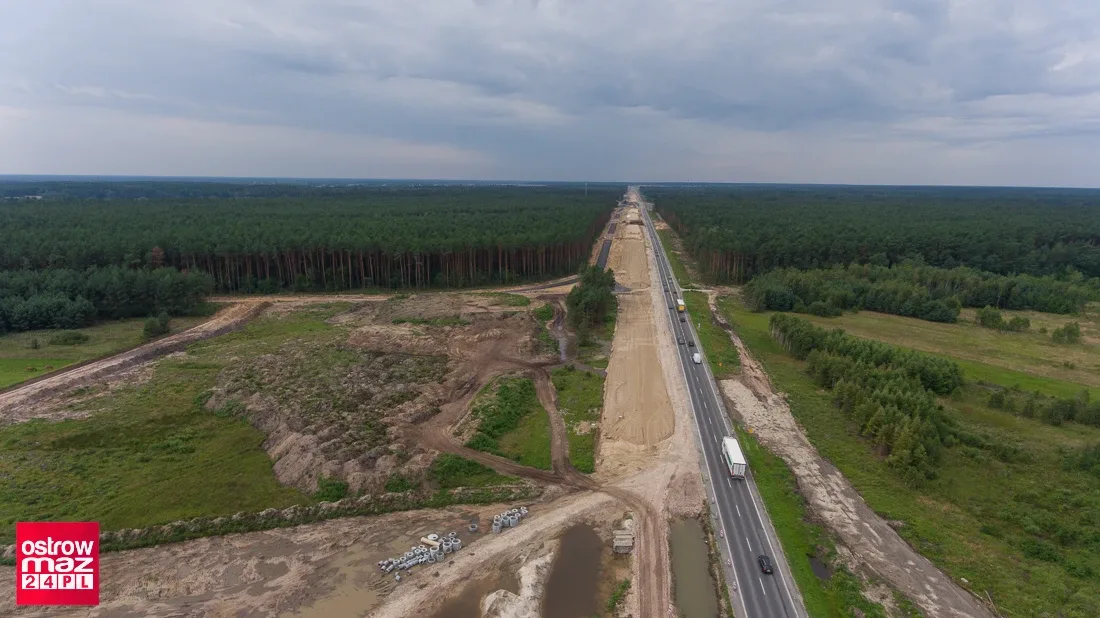 Budowa S8 idzie pełną parą (zdjęcia)