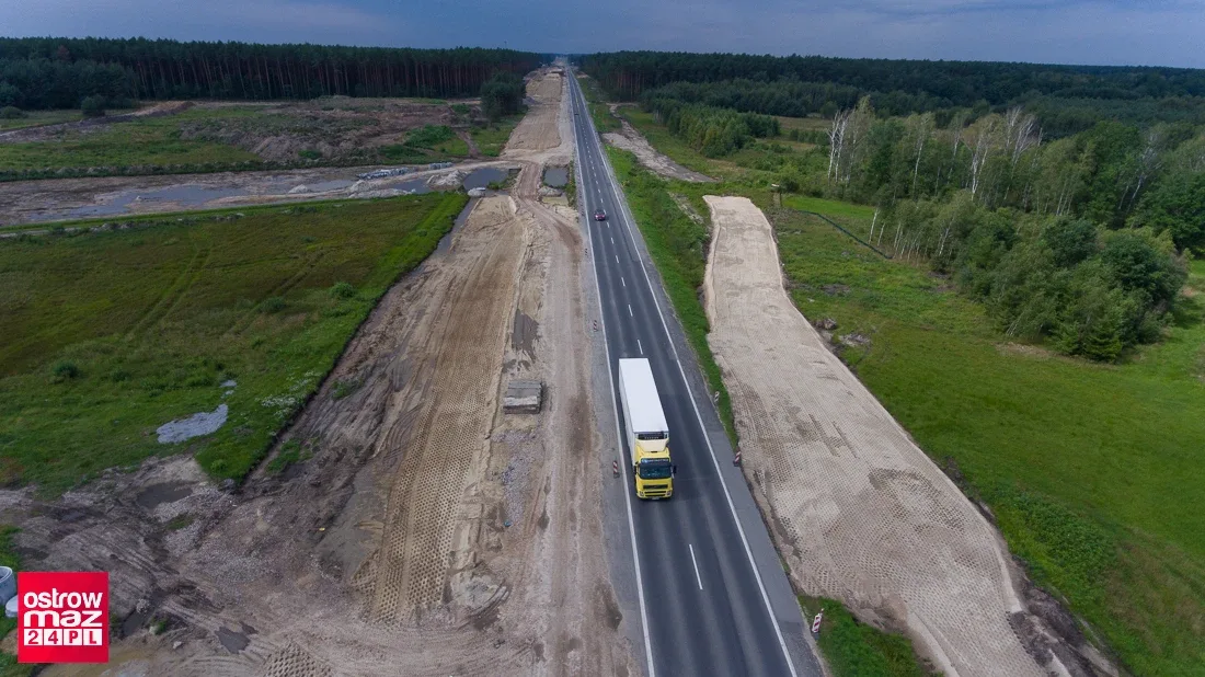 Budowa S8 idzie pełną parą (zdjęcia)