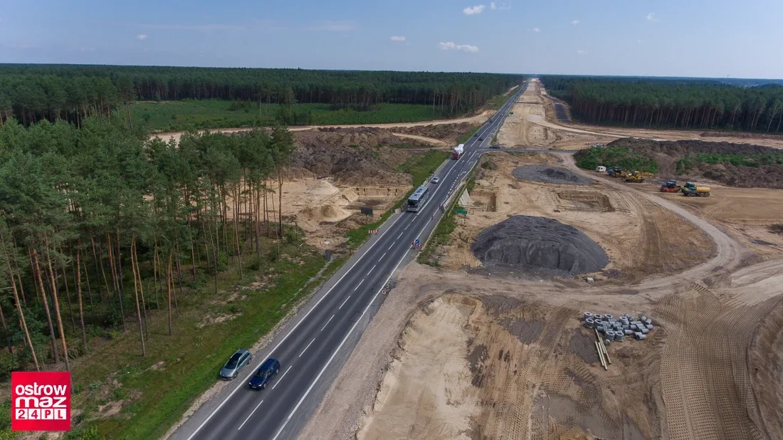 Budowa S8 idzie pełną parą (zdjęcia)