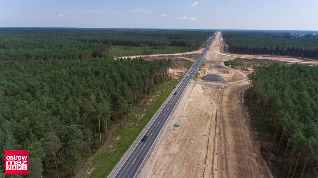 Budowa S8 idzie pełną parą (zdjęcia)