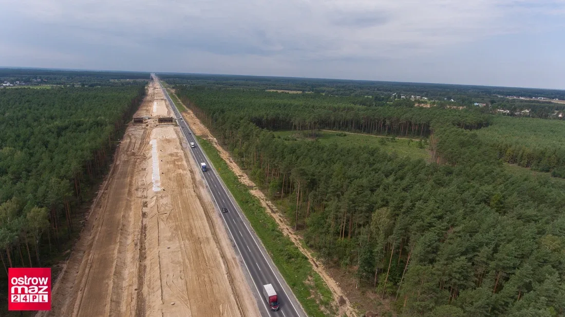 Budowa S8 idzie pełną parą (zdjęcia)