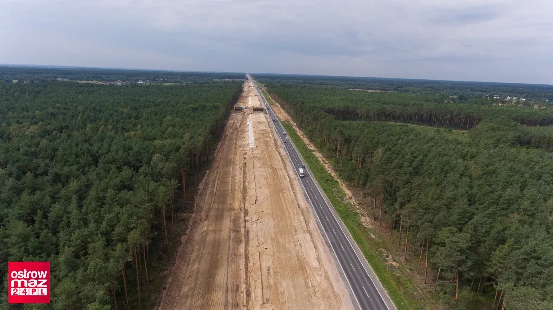 Budowa S8 idzie pełną parą (zdjęcia)