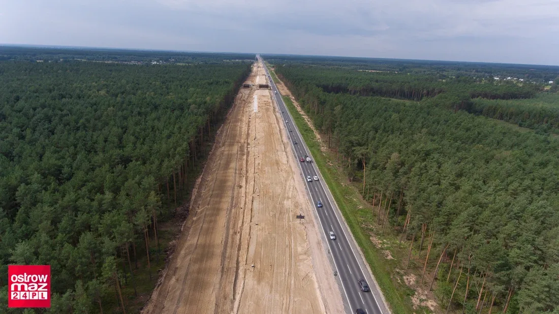 Budowa S8 idzie pełną parą (zdjęcia)