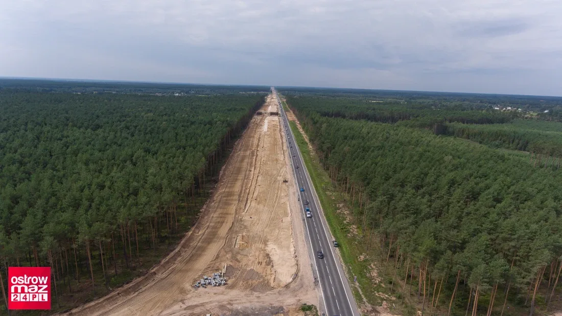Budowa S8 idzie pełną parą (zdjęcia)