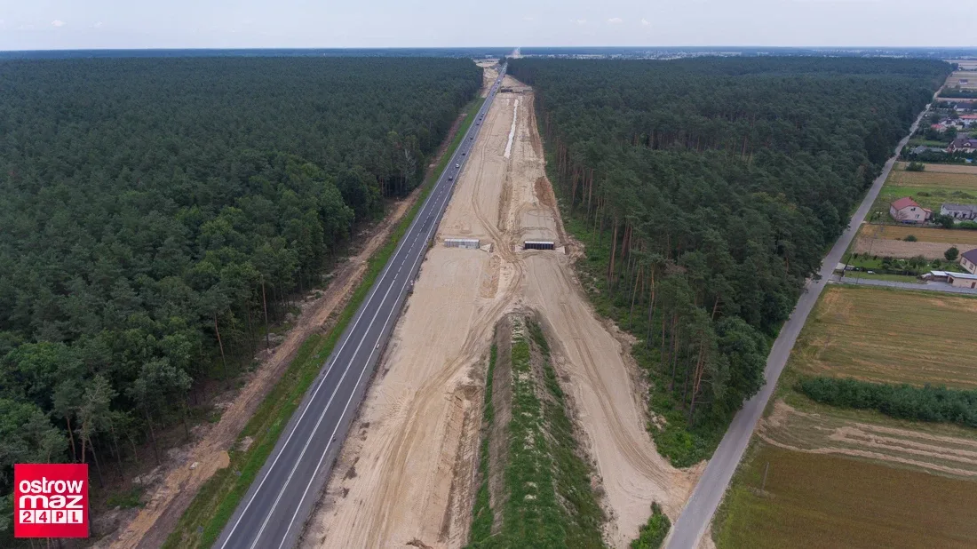 Budowa S8 idzie pełną parą (zdjęcia)