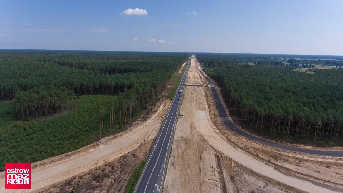 Budowa S8 idzie pełną parą (zdjęcia)