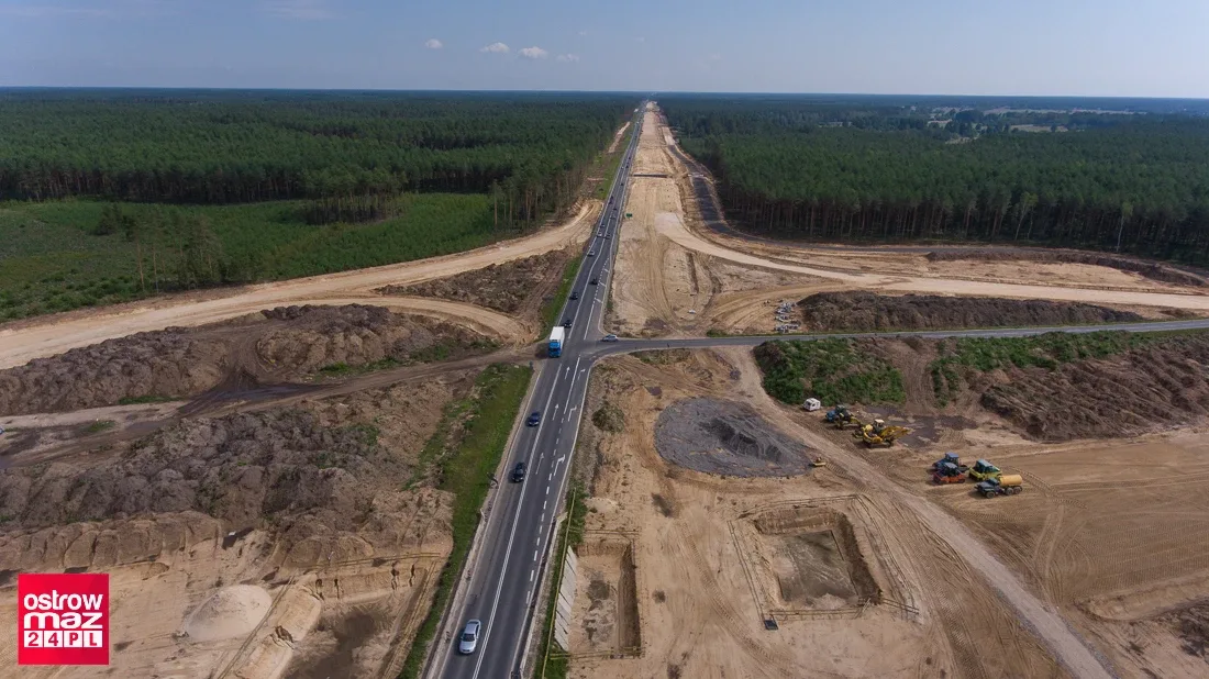 Budowa S8 idzie pełną parą (zdjęcia)