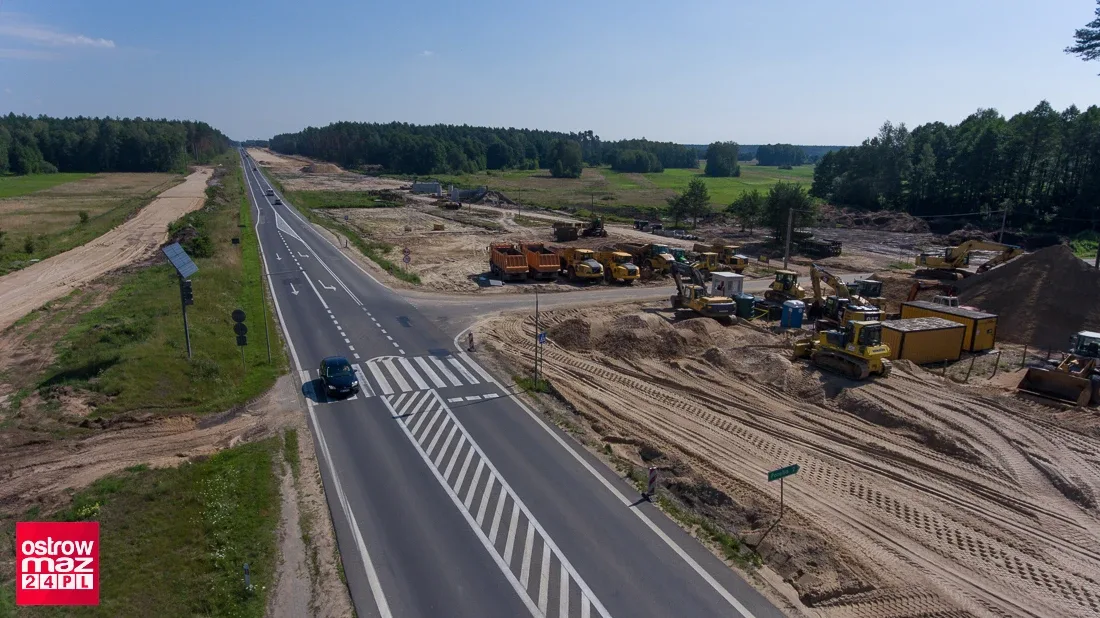 Budowa S8 idzie pełną parą (zdjęcia)