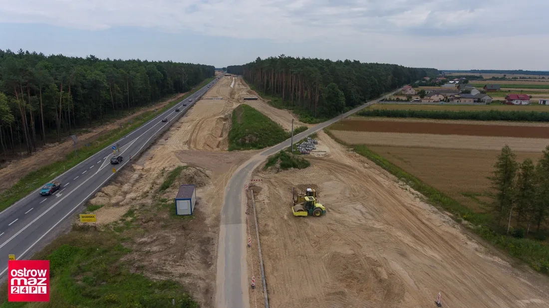 Budowa S8 idzie pełną parą (zdjęcia)