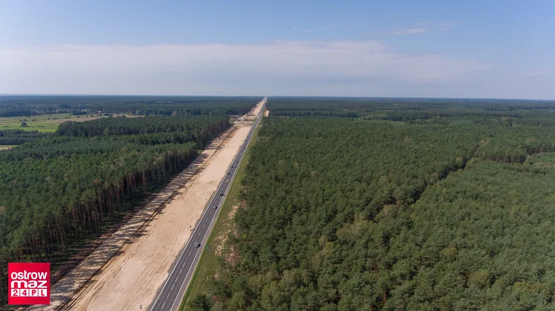 Budowa S8 idzie pełną parą (zdjęcia)