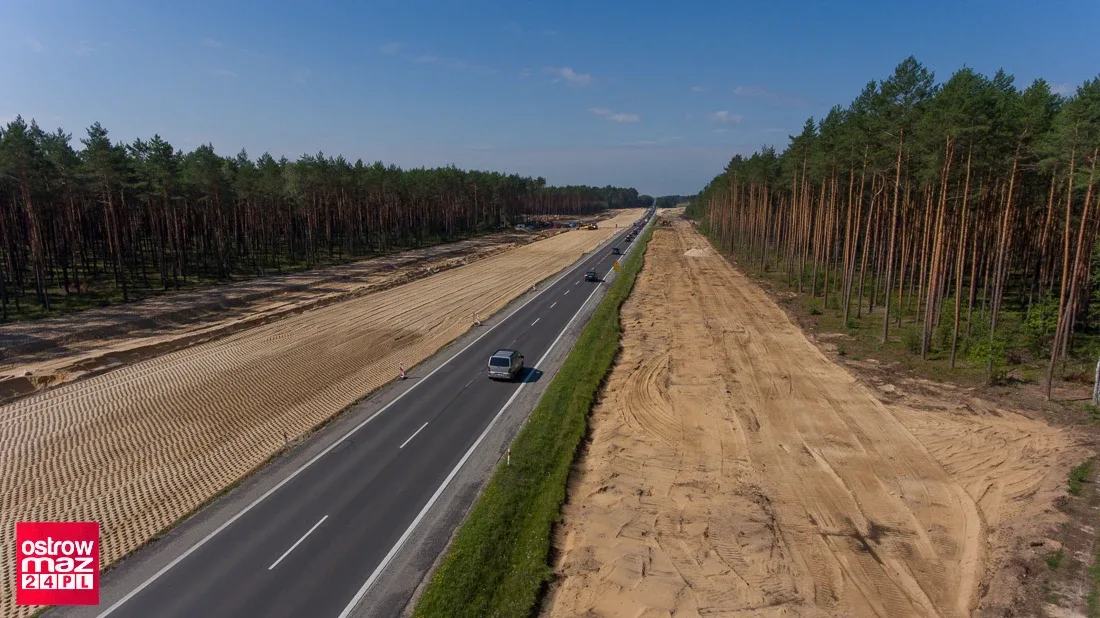 Budowa S8 idzie pełną parą (zdjęcia)