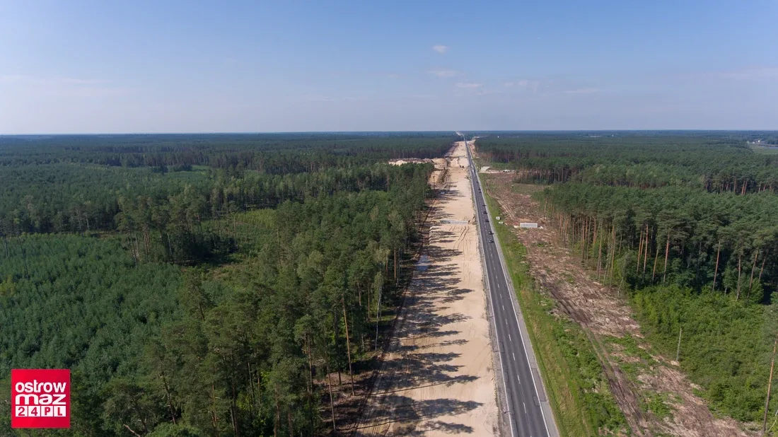 Budowa S8 idzie pełną parą (zdjęcia)