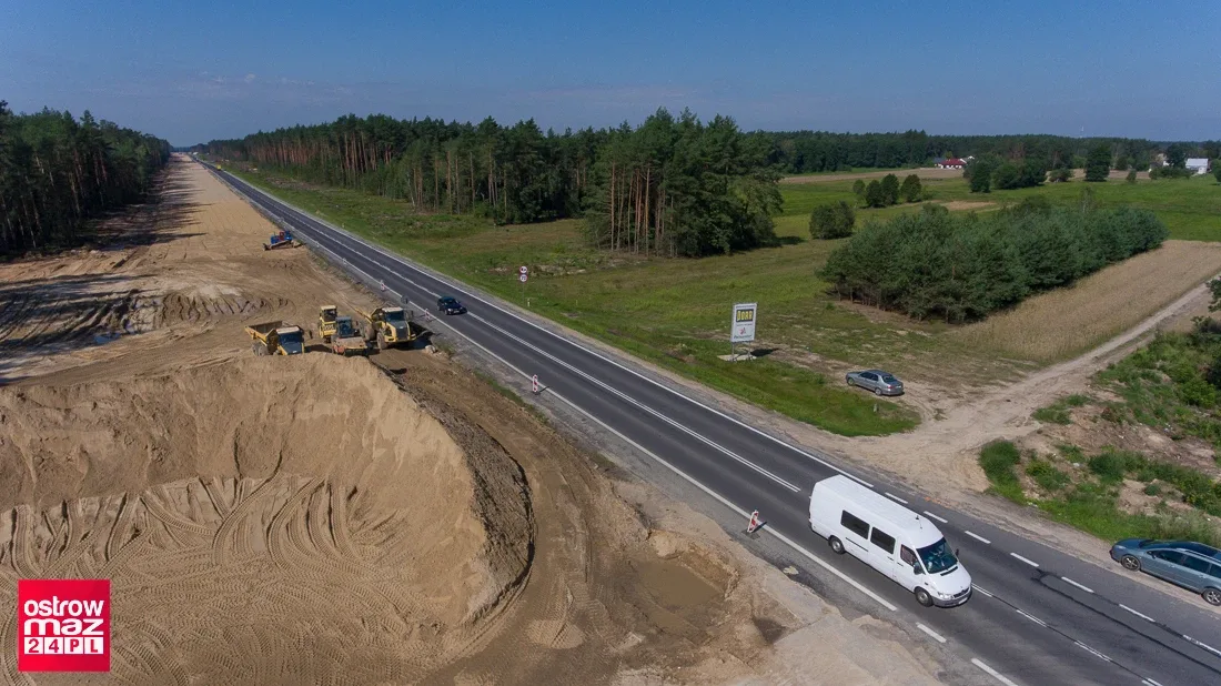 Budowa S8 idzie pełną parą (zdjęcia)