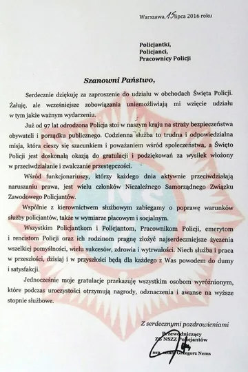 Święto Policji w Ostrowi Mazowieckiej (zdjęcia)