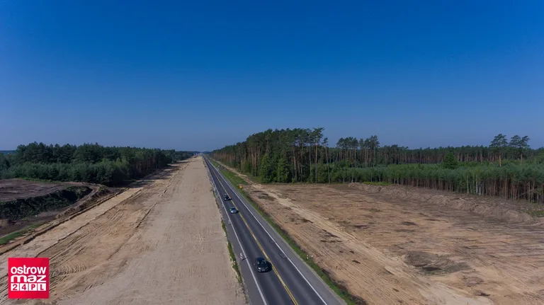 Budowa S8 idzie pełną parą (zdjęcia)