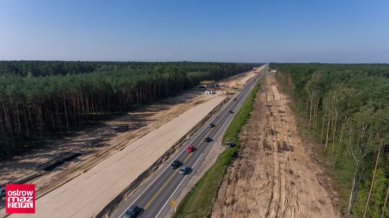 Budowa S8 idzie pełną parą (zdjęcia)