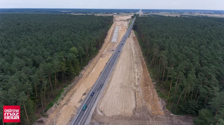 Budowa S8 idzie pełną parą (zdjęcia)