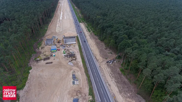 Budowa S8 idzie pełną parą (zdjęcia)