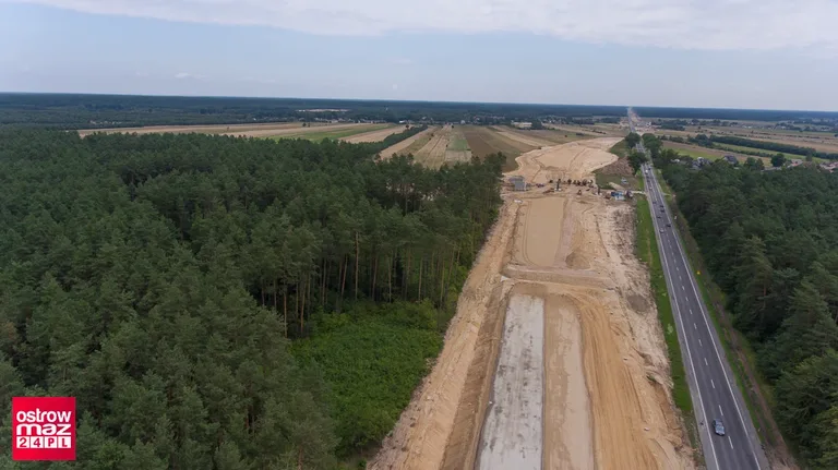 Budowa S8 idzie pełną parą (zdjęcia)