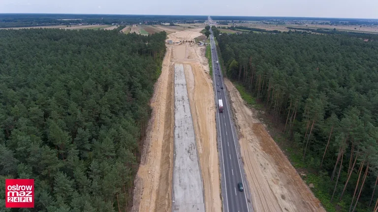 Budowa S8 idzie pełną parą (zdjęcia)