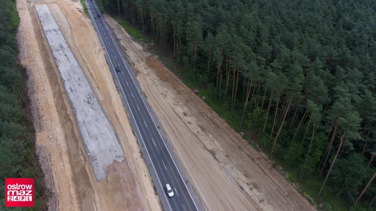 Budowa S8 idzie pełną parą (zdjęcia)