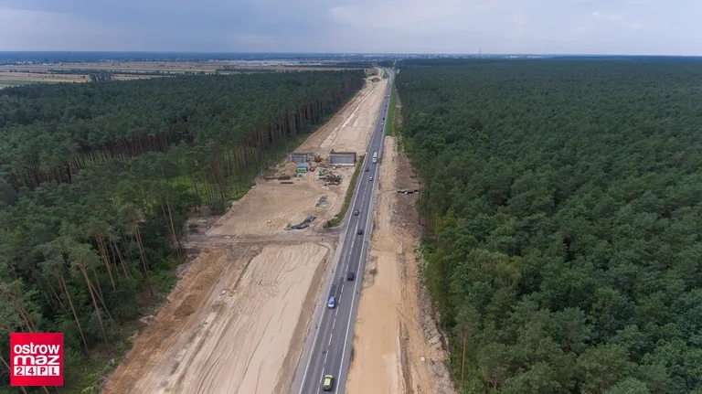 Budowa S8 idzie pełną parą (zdjęcia)