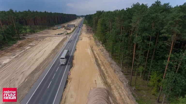 Budowa S8 idzie pełną parą (zdjęcia)
