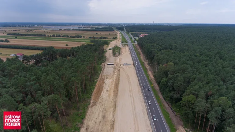 Budowa S8 idzie pełną parą (zdjęcia)