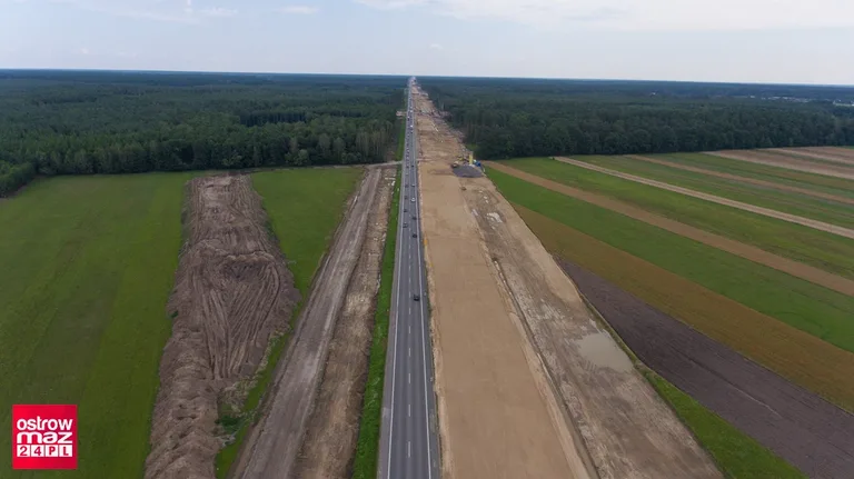 Budowa S8 idzie pełną parą (zdjęcia)