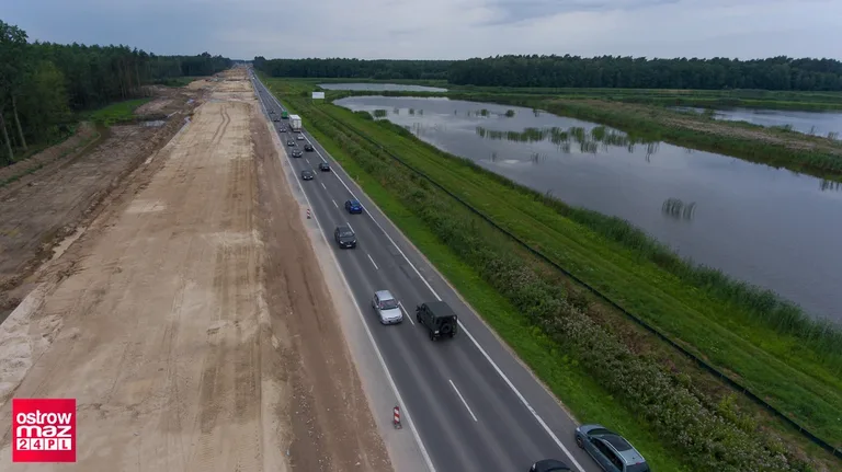 Budowa S8 idzie pełną parą (zdjęcia)