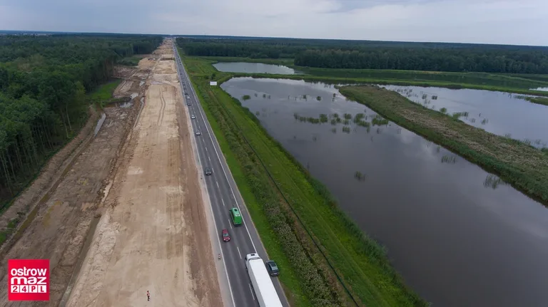 Budowa S8 idzie pełną parą (zdjęcia)