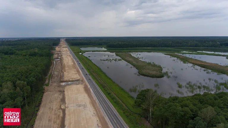 Budowa S8 idzie pełną parą (zdjęcia)