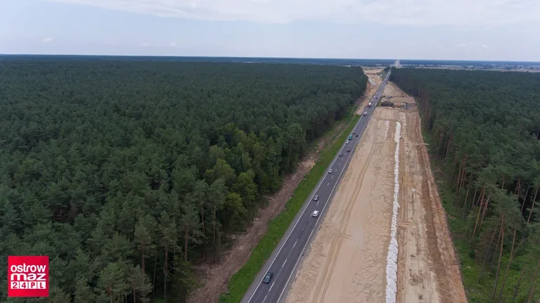 Budowa S8 idzie pełną parą (zdjęcia)