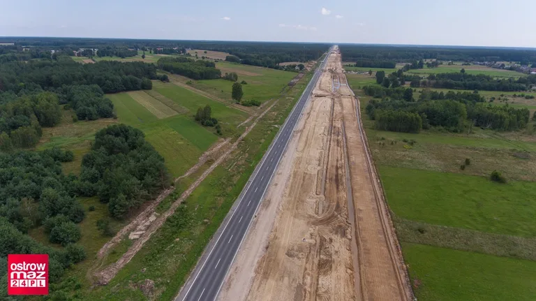 Budowa S8 idzie pełną parą (zdjęcia)