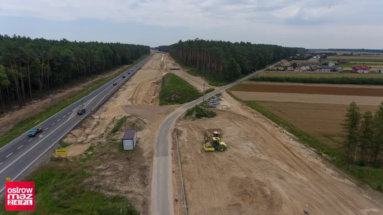 Budowa S8 idzie pełną parą (zdjęcia)