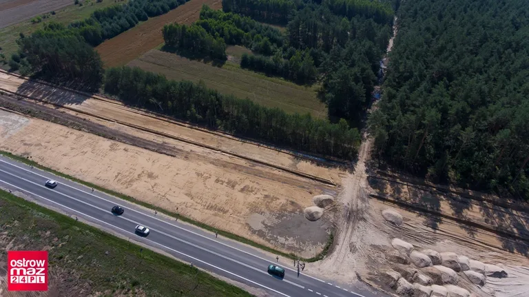 Budowa S8 idzie pełną parą (zdjęcia)