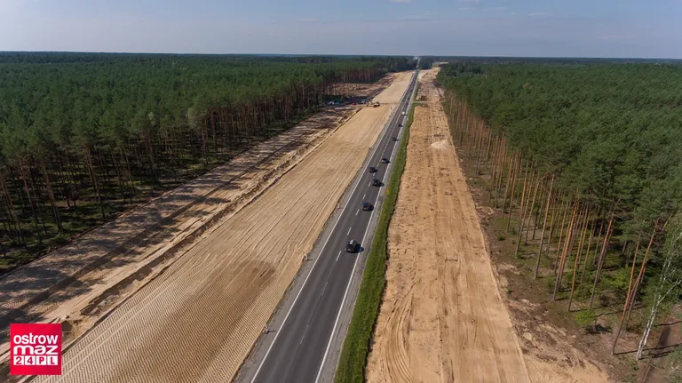 Budowa S8 idzie pełną parą (zdjęcia)